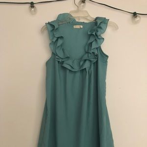 Pins & needles shift dress ruffle